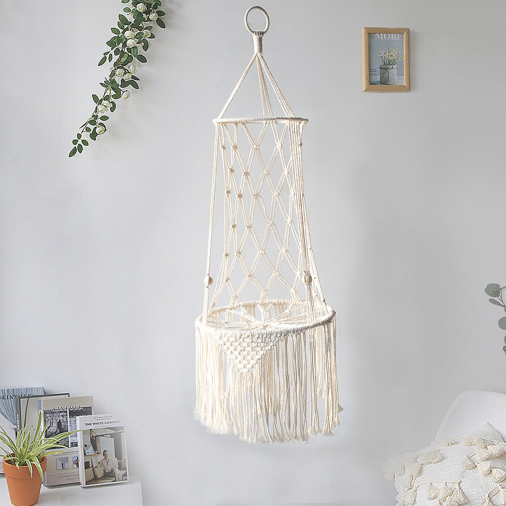 Macrame Hanging Pet Bed – Boho Cat Hammock Swing & Wall Hanging Pet Gift
