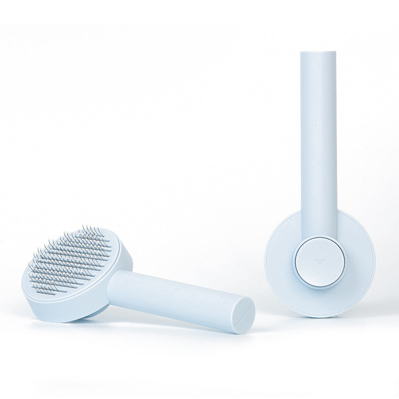Self-Cleaning Pet Hair Remover Brush – Easy Fur & Lint Removal for Dogs & Cats