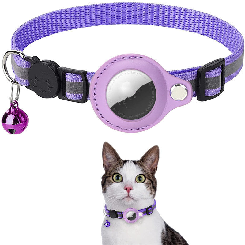 Solid Color Nylon Pet Collar – Adjustable Dog & Cat Collar (Multiple Colors)