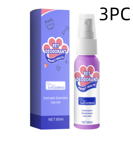 Pet Oral Spray – Brush-Free Dental Care for Dogs & Cats