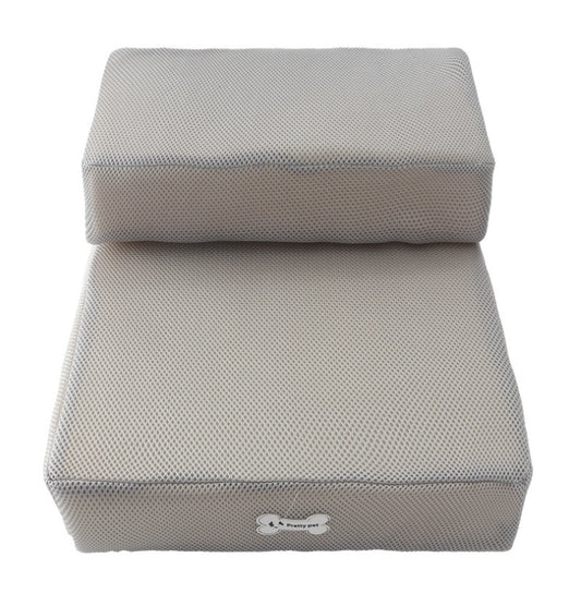 Portable Mesh Pet Stairs – Lightweight Dog & Cat Step Ladder