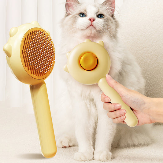 Pet Grooming Comb – Anti-Shedding Brush for Dogs & Cats
