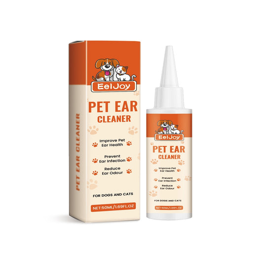 Pet Ear Cleaning Solution – Gentle Chamomile & Bisabolol Formula (3.2×13cm)